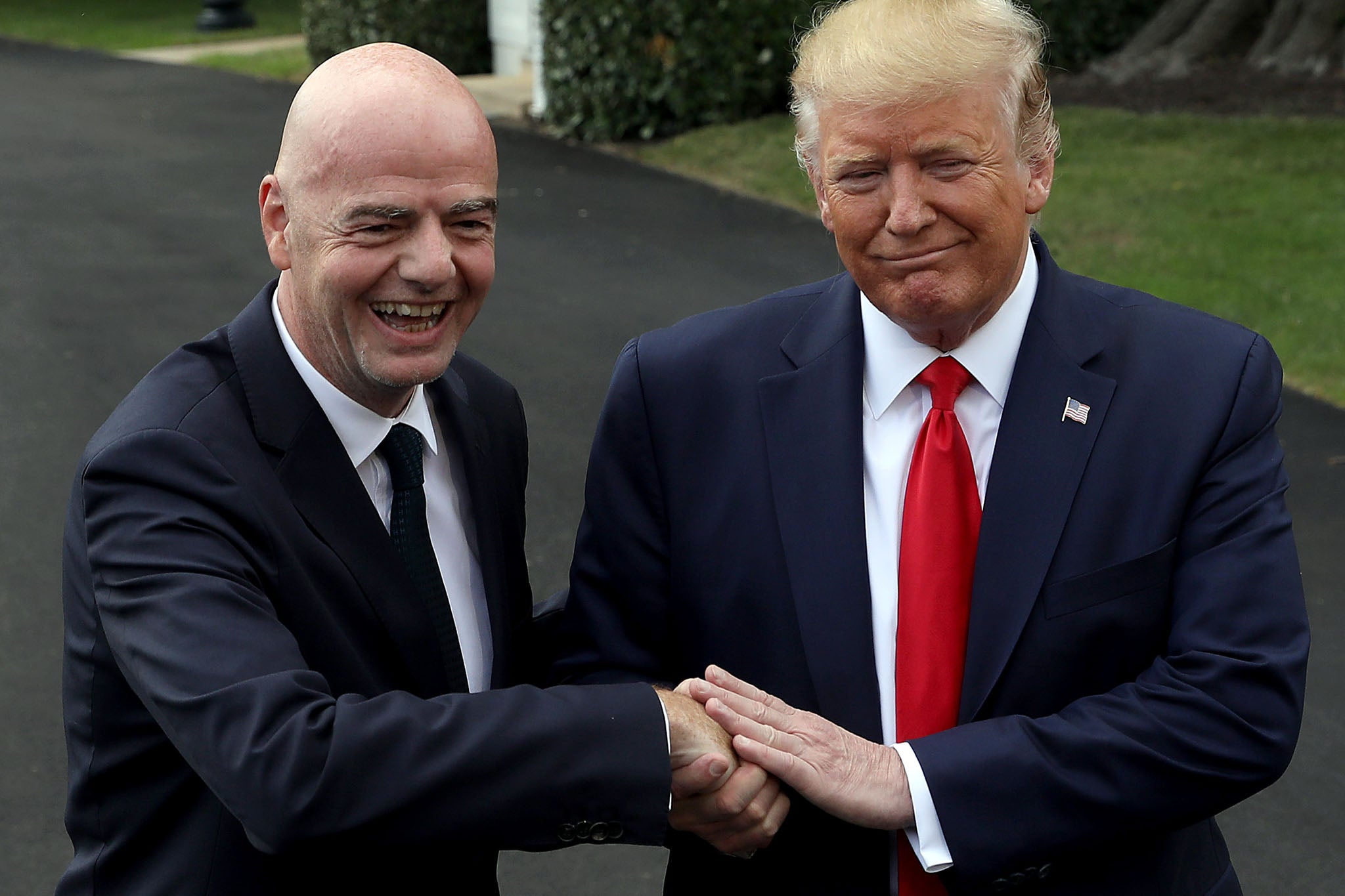 Trump se puso en contacto con Infantino con el objetivo de revocar la suspensión de Balogun