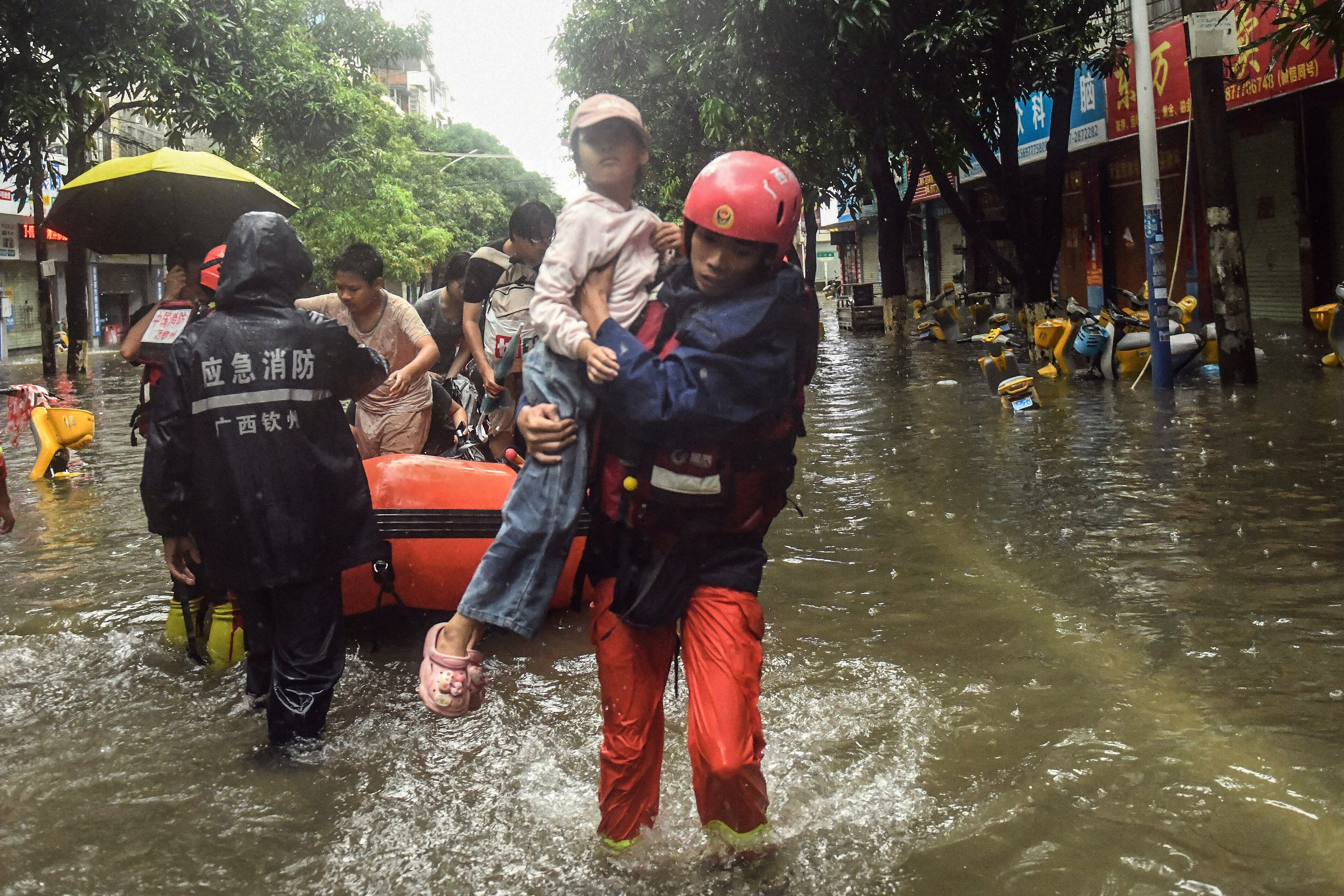 CHINA-TORMENTAS