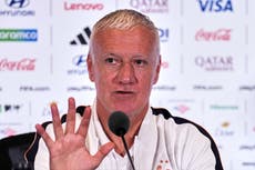 El técnico de Francia Didier Deschamps dice que falló la apelación de Olise por amarilla del Mundial
