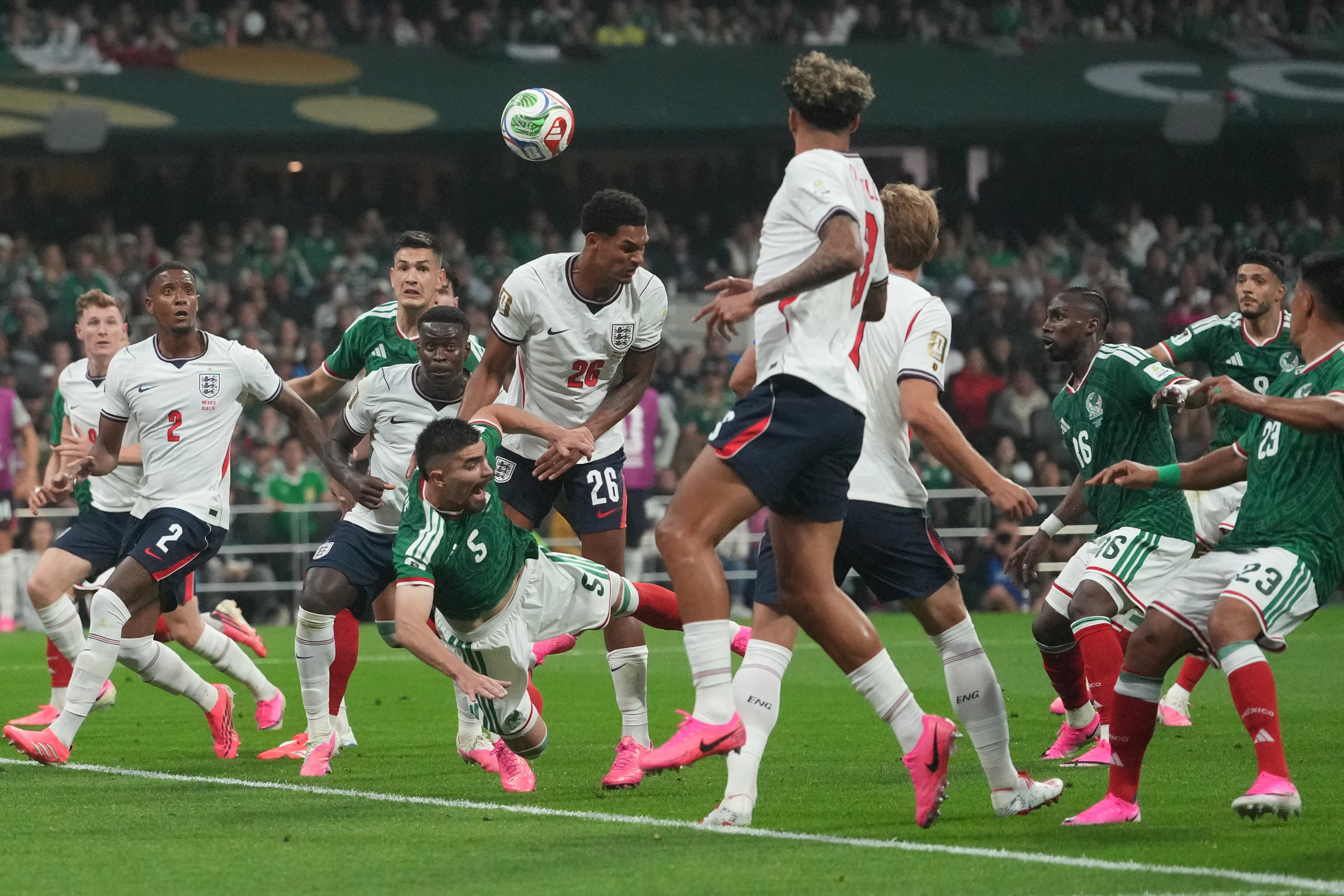 México-Inglaterra bate récords de teleaudiencia en inglés y español en EEUU