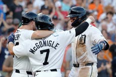 Los Tigres vencen 6-1 a los Atléticos para su 4ta victoria consecutiva
