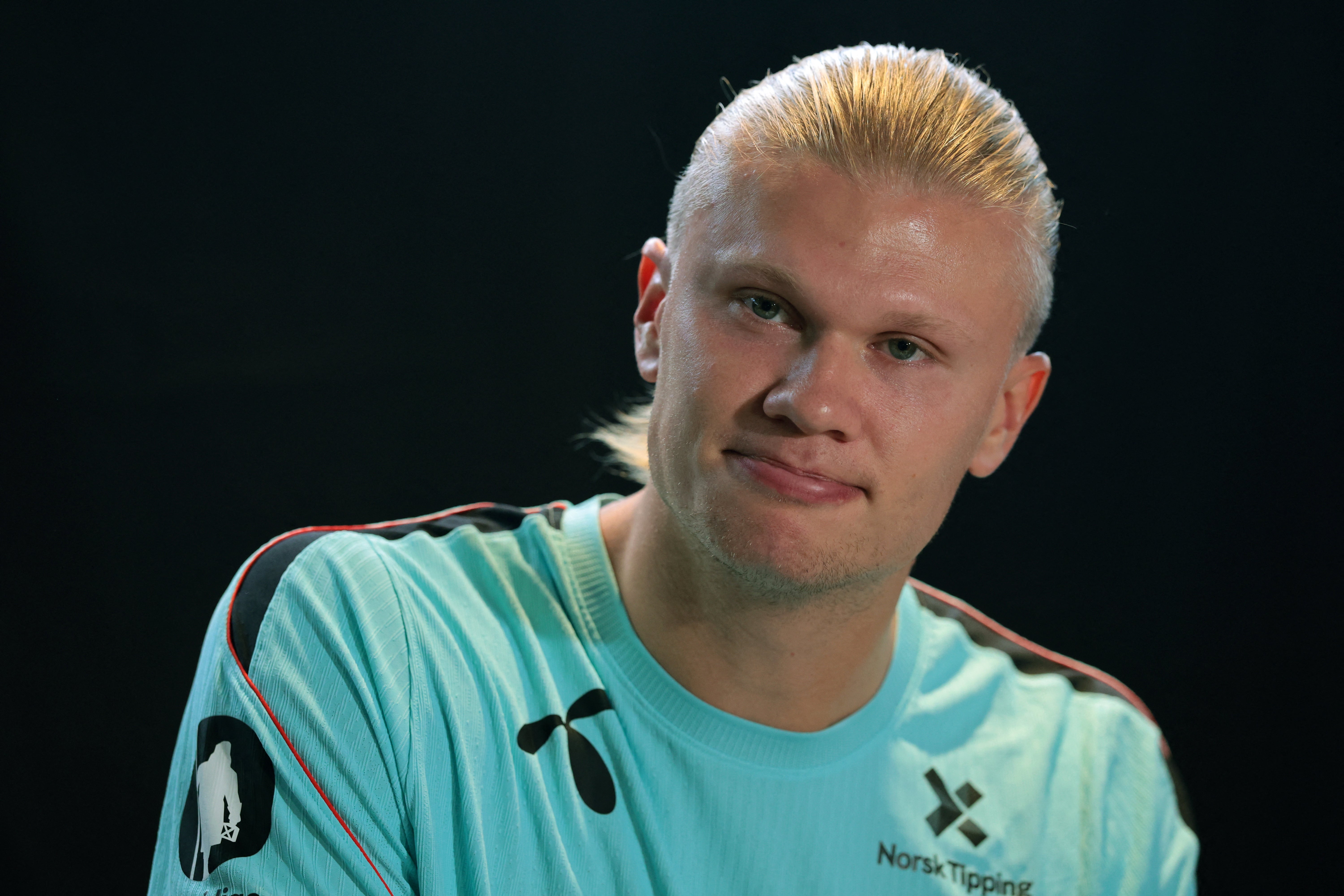 No parece que Erling Haaland tenga un ego desmesurado
