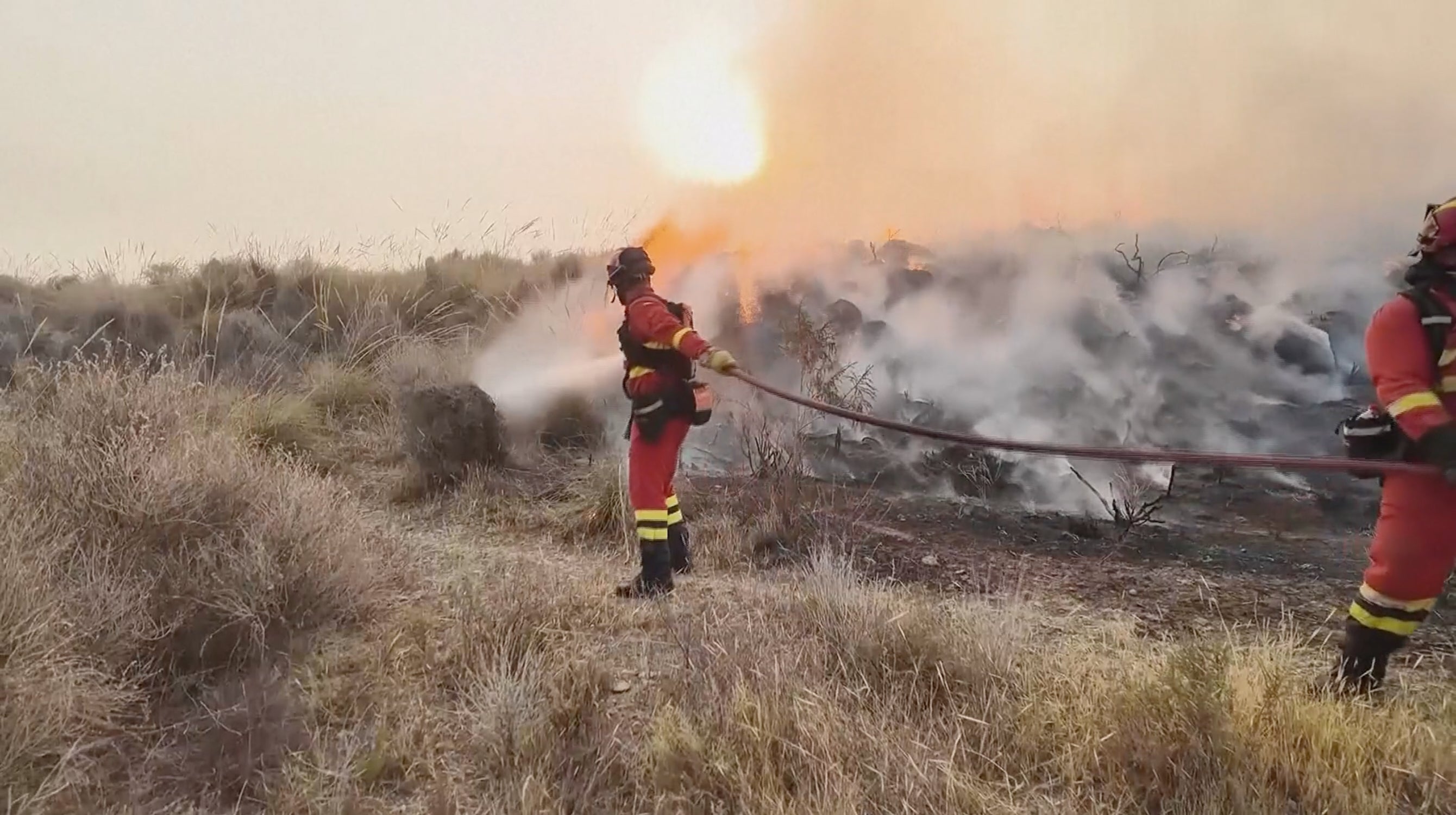 ESPAÑA-INCENDIO FORESTAL