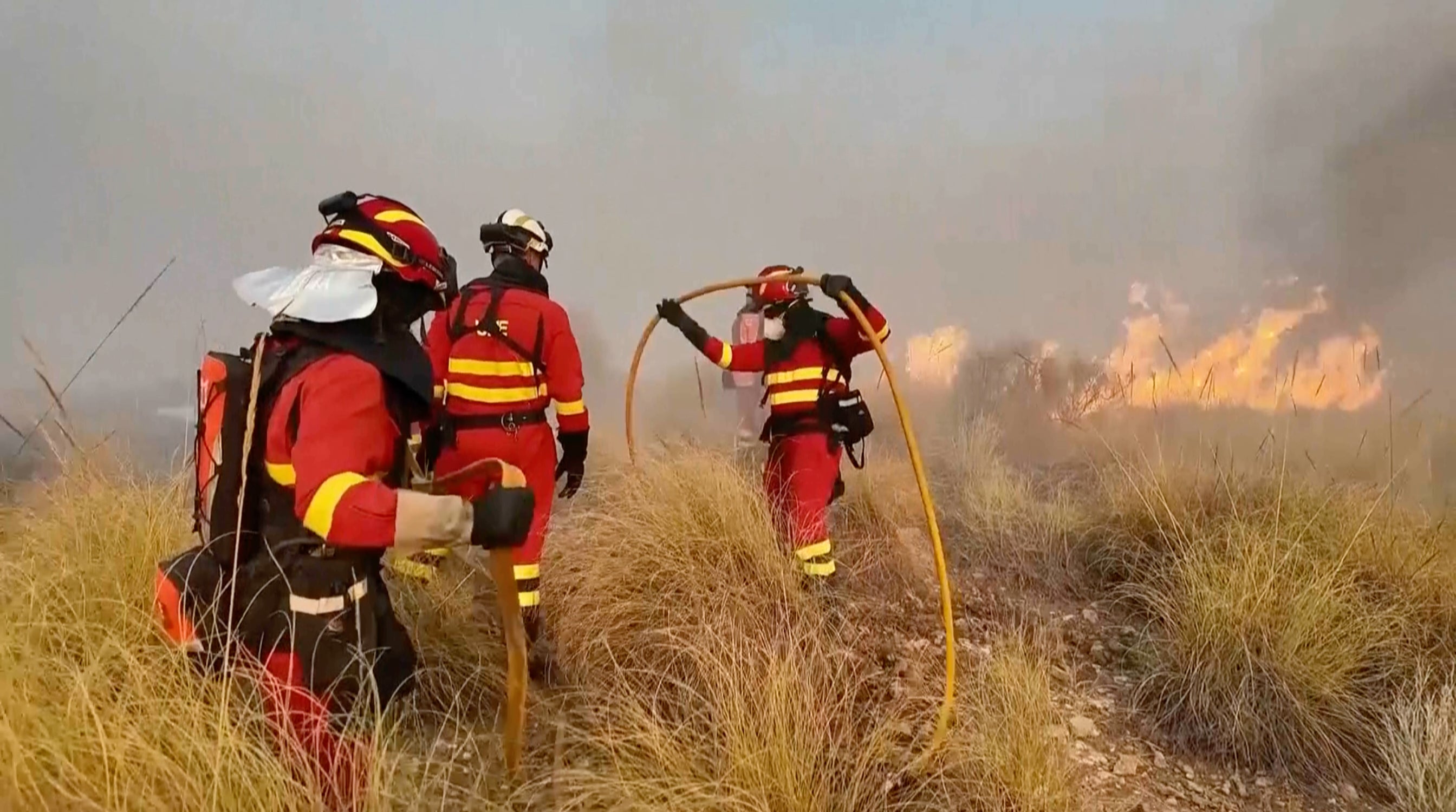 ESPAÑA-INCENDIO FORESTAL