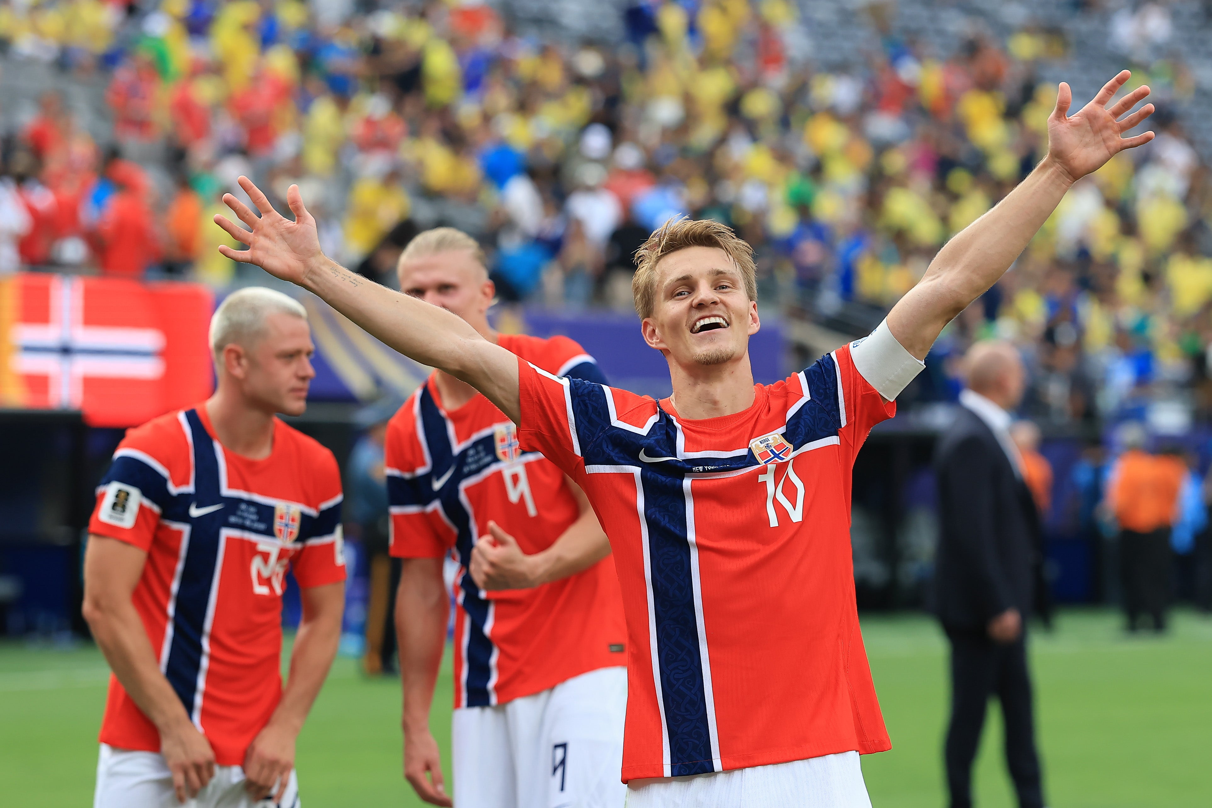 Martin Odegaard es la otra estrella de la selección noruega