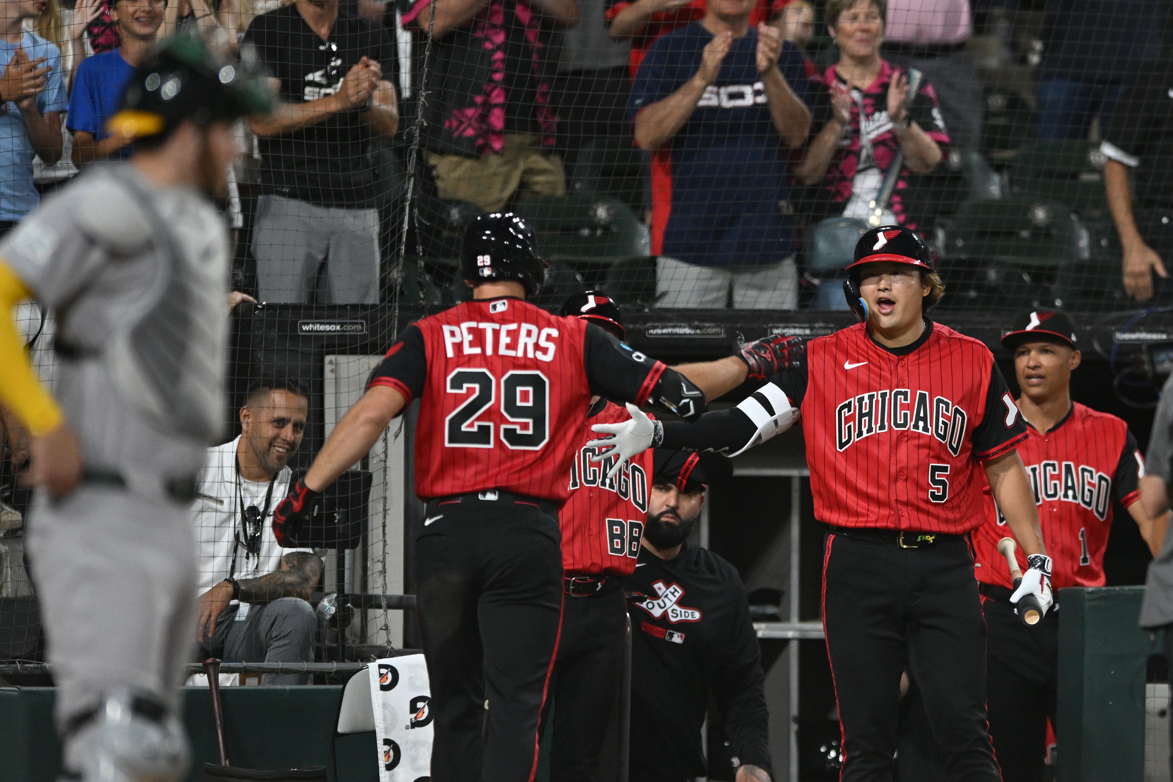 Jardinero de los Medias Blancas Tristan Peters, elegido reemplazo para el Juego de Estrellas