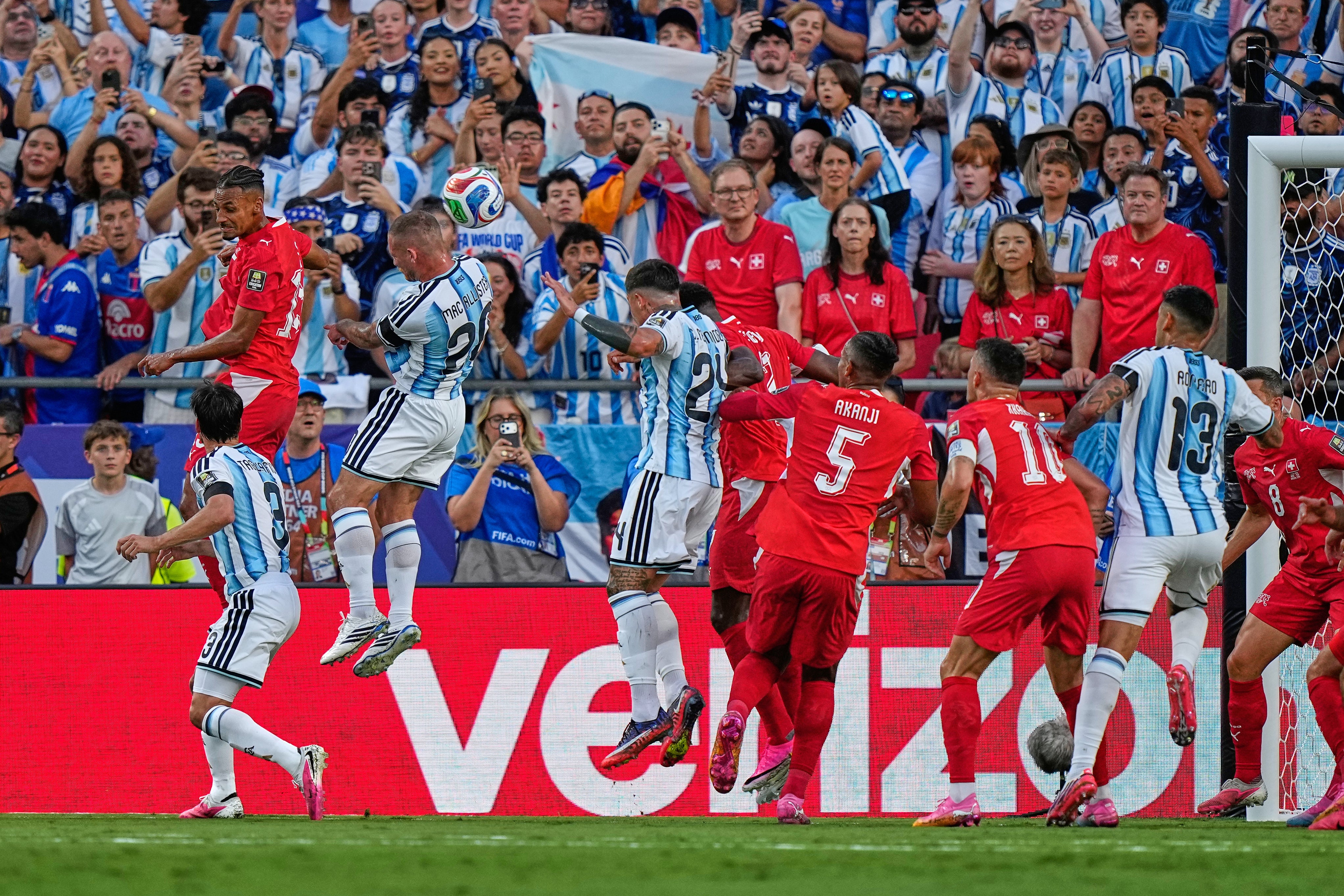 MUNDIAL ARGENTINA-SUIZA