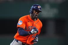 Álvarez sacude otro jonrón descomunal y los Astros aplastan 9-3 a los Rangers