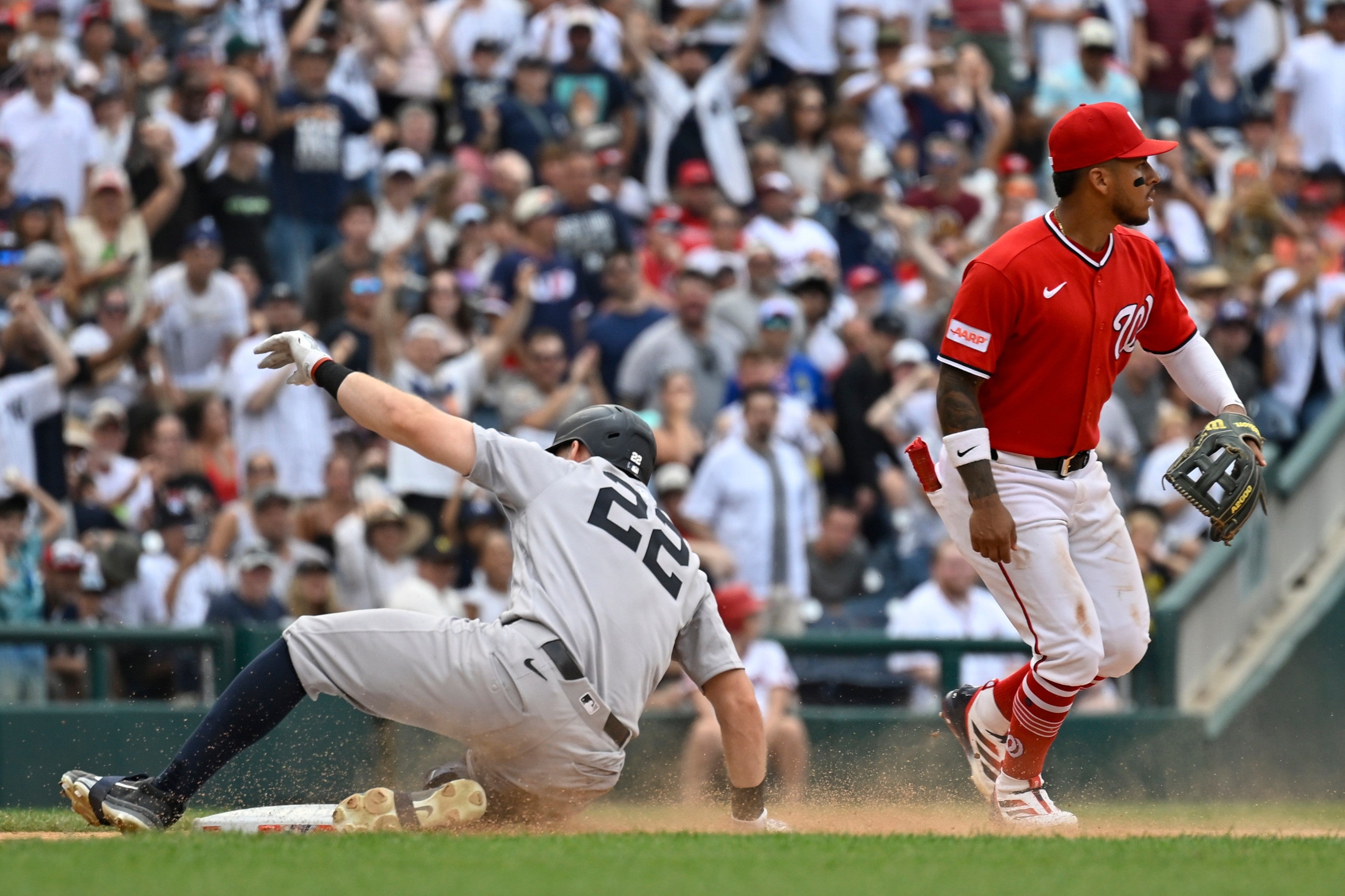 La barrida de los Yankees en Washington fue histórica, incluso para sus estándares