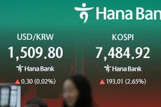 Los precios del petróleo suben y las acciones asiáticas caen tras ataques aéreos de EEUU e Irán