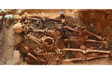 Hallan tumbas del antiguo Egipto con docenas de “lenguas de oro” en el Mediterráneo