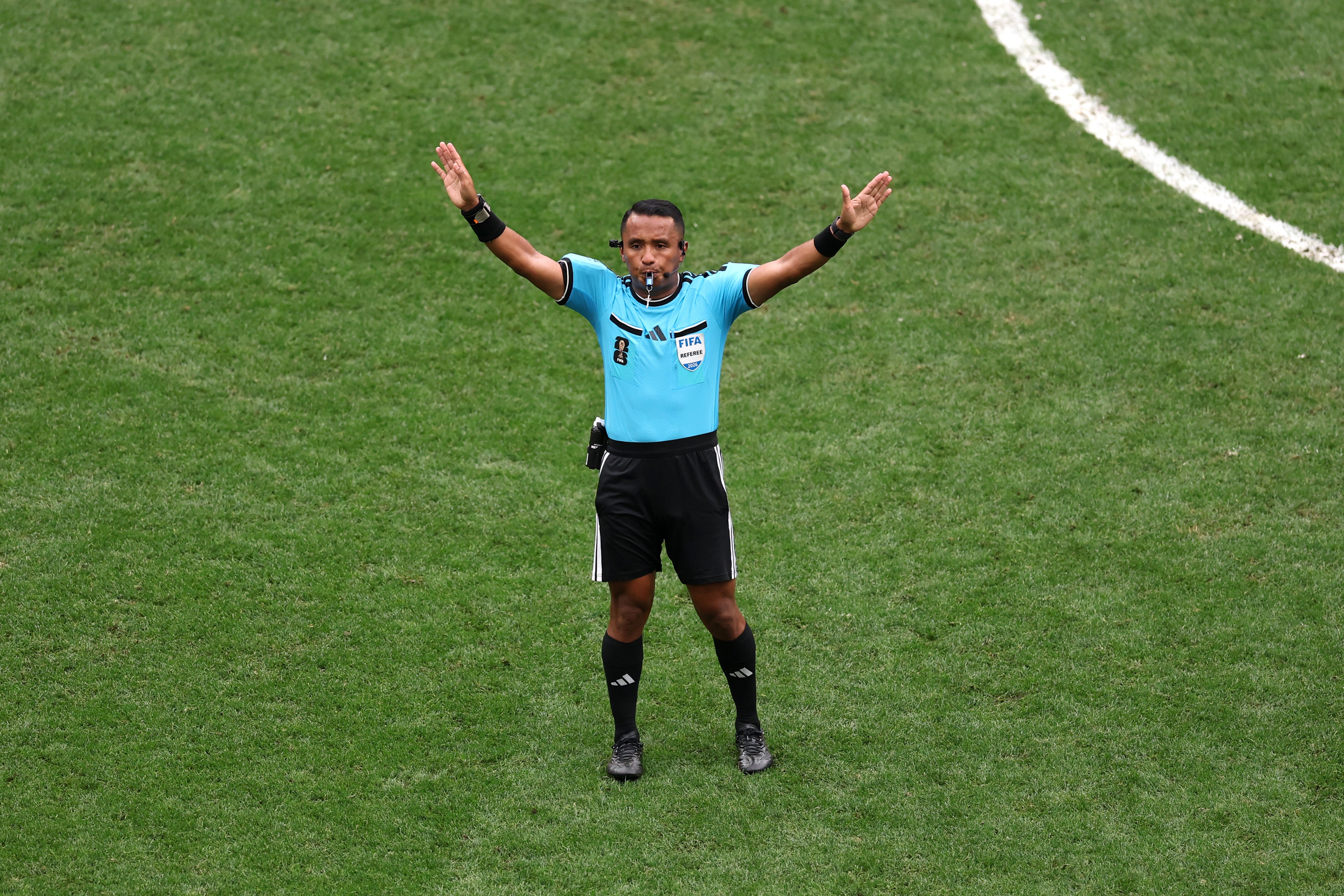 ¿Quién es el ábitro del partido Francia contra España en la semifinal del Mundial?