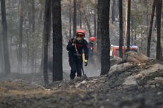 1.000 evacuados por incendio en Fontainebleau cerca de París; España identifica víctimas de fuego