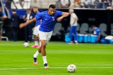 Mbappé encabeza alineación de Francia en semifinal de Mundial ante España pese a lesión de tobillo