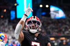 Bijan Robinson, de Falcons, es elegido mejor corredor de la NFL por un panel de AP