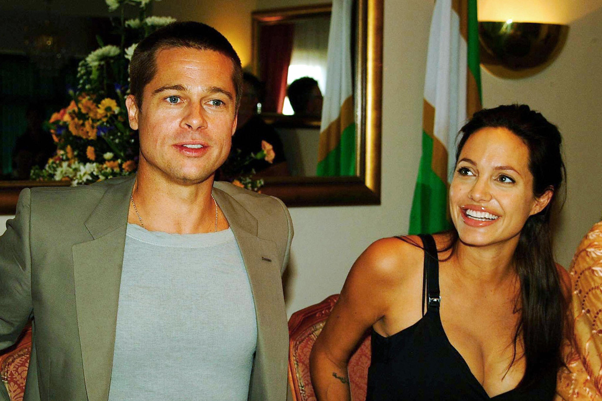 Brad Pitt y Angelina Jolie, fotografiados aquí en 2006, se conocieron durante el rodaje de ‘Sr. y Sra. Smith’ en 2004