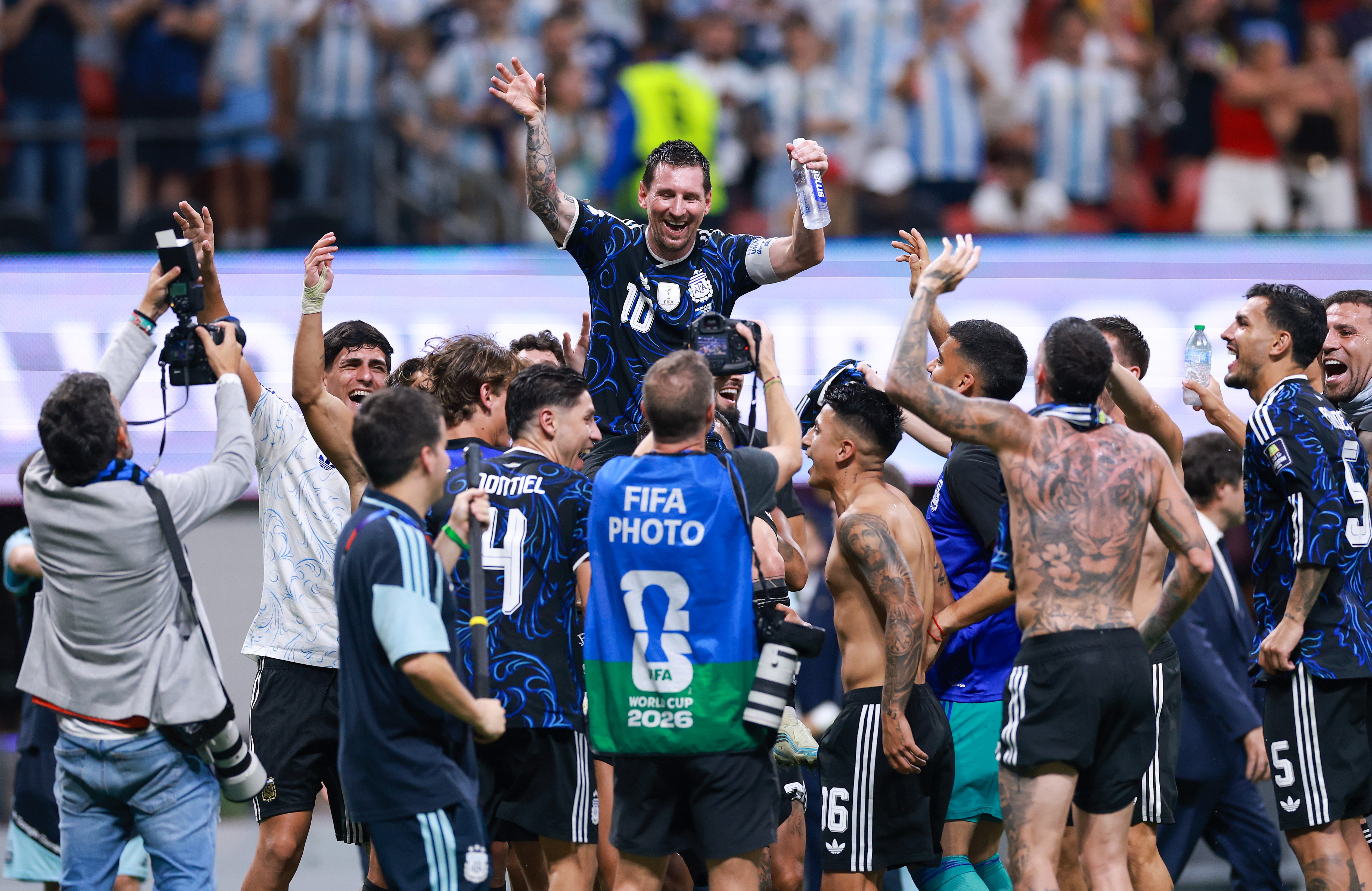 Y Argentina terminó celebrando su pase a la final