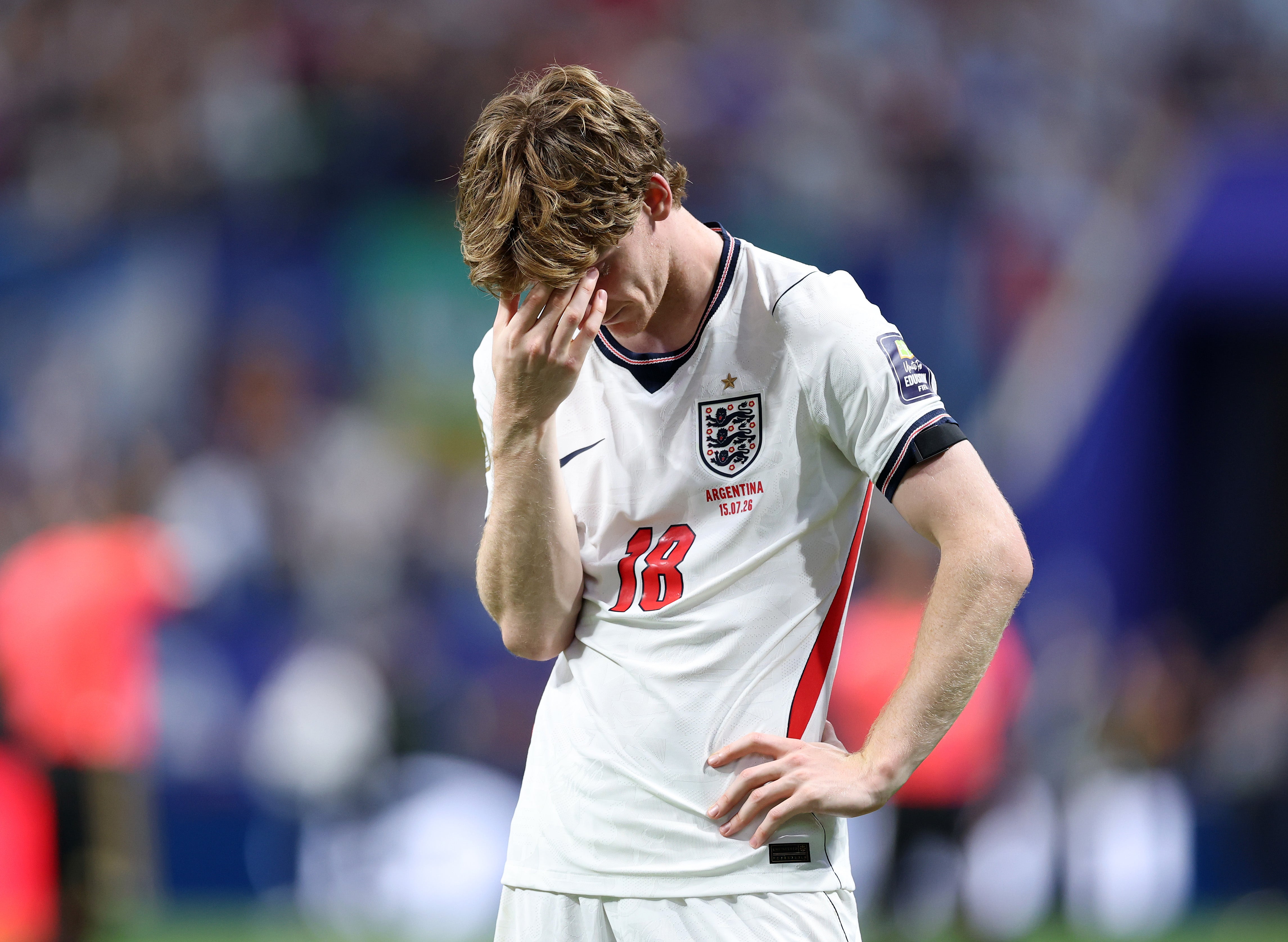 Anthoyn Gordon le había dado la ventaja a Inglaterra, pero terminó desolado