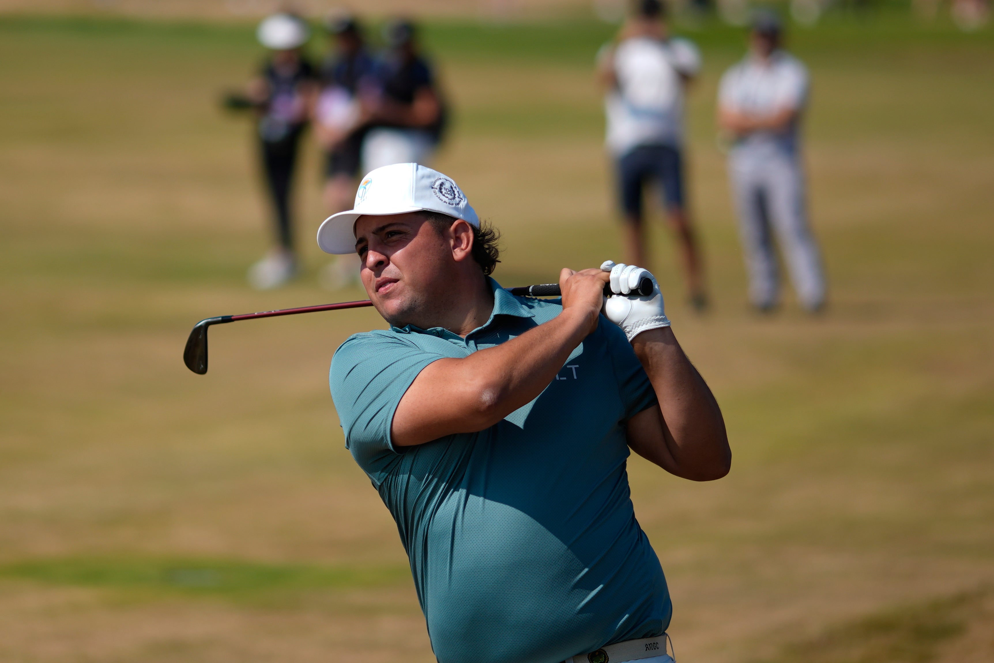 Golfista argentino celebra al estilo Enzo Fernández en el Abierto Británico