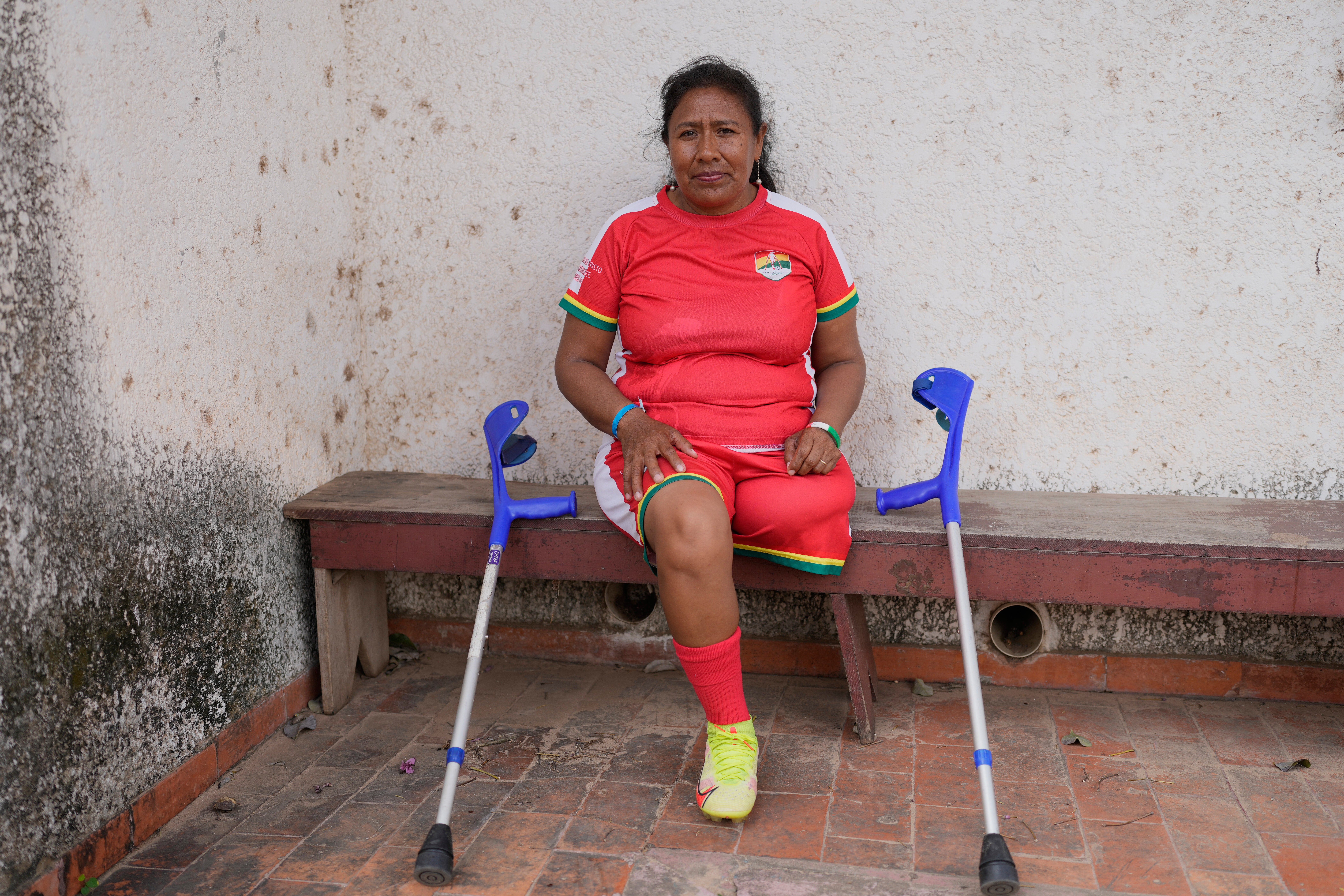 BOLIVIA-FÚTBOL-MUJERES AMPUTADAS