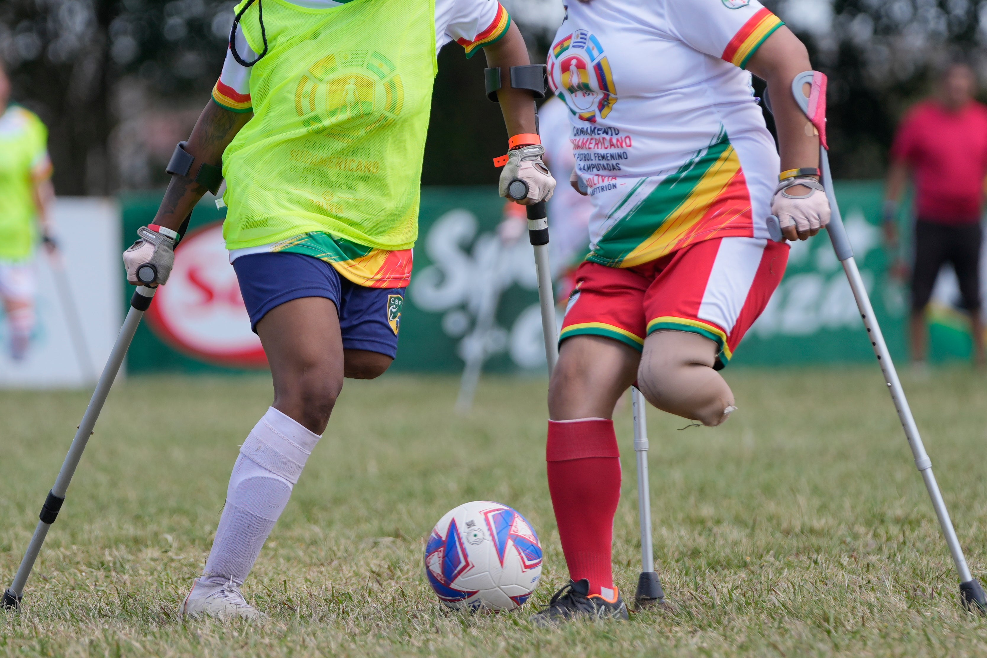 BOLIVIA-FÚTBOL-MUJERES AMPUTADAS