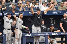 El capitán de Yankees, Aaron Judge, aún no recibe el alta para jugar