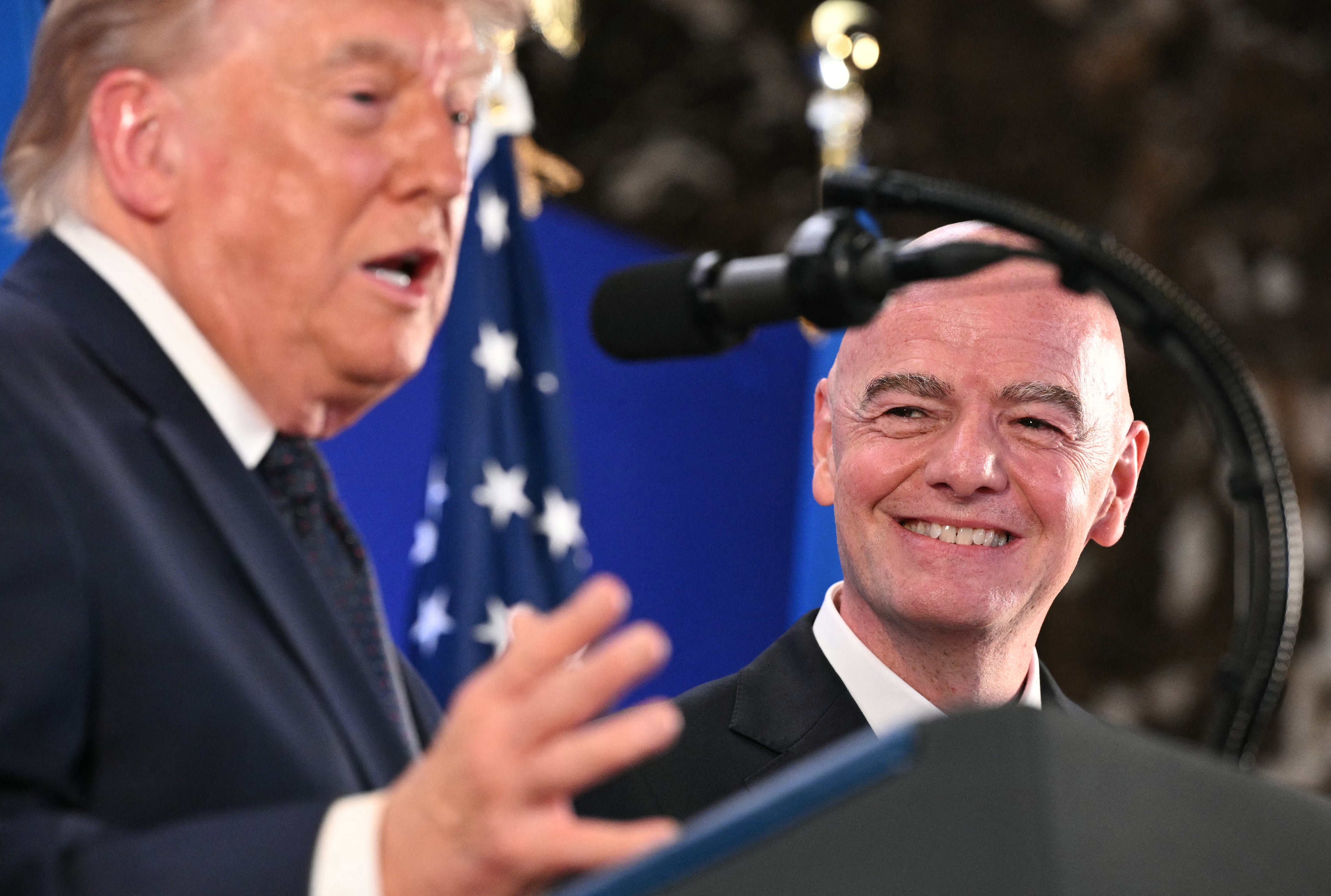 Gianni Infantino emuló a Donald Trump con su diatriba en redes sociales