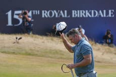 Ryan Fox iguala récord de un major con ronda de 62 golpes en el Abierto Británico