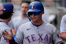 Nimmo conecta sencillo de 2 carreras en el 6to y remolca 3 en triunfo de Rangers 7-6 ante Bravos