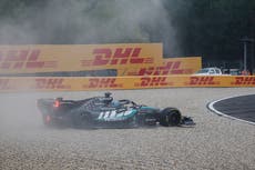 George Russell se retira del Gran Premio de Bélgica, un duro golpe a sus opciones al título