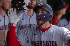 Nacionales vencen 5-2 a los Atléticos tras jonrones consecutivos de Abrams y Crews