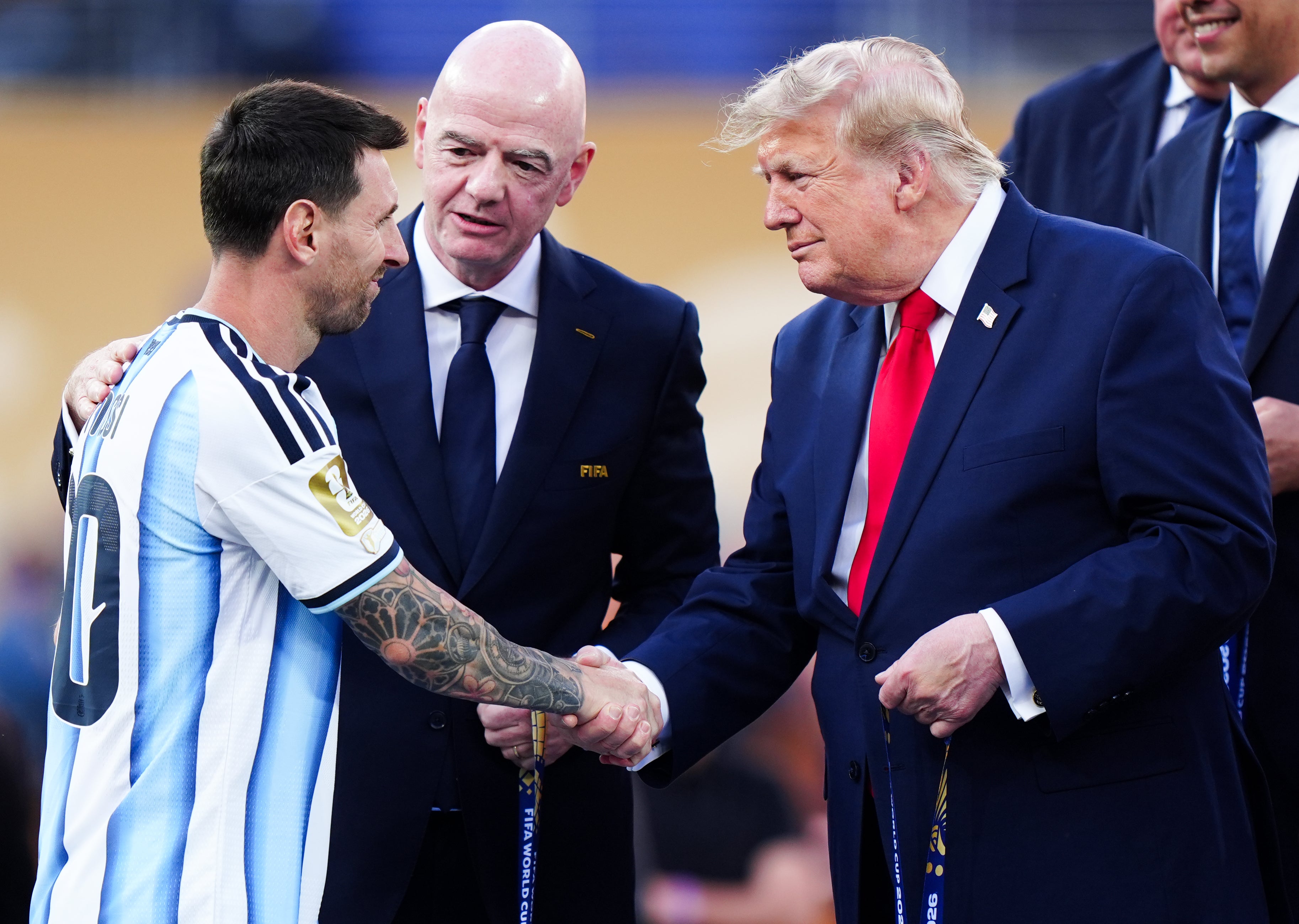 <p>Abundan los rumores de que la “maldición de Trump” volvió después de que el presidente Donald Trump apoyó a Argentina frente a España en la final del Mundial</p>