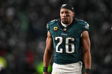 Policía busca a los responsables del robo en la casa del corredor de los Eagles Saquon Barkley