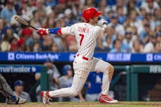 Turner compensa fallos defensivos con 2 HR y 5 impulsadas en triunfo de Filis ante Dodgers
