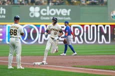 Pratt conecta su 1er jonrón en MLB y Cerveceros vencen 8-3 a Mets en regreso de Peralta