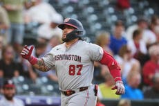 Chapparo, Young y Abrams conectan jonrón en triunfo 7-3 de Nacionales sobre Rockies