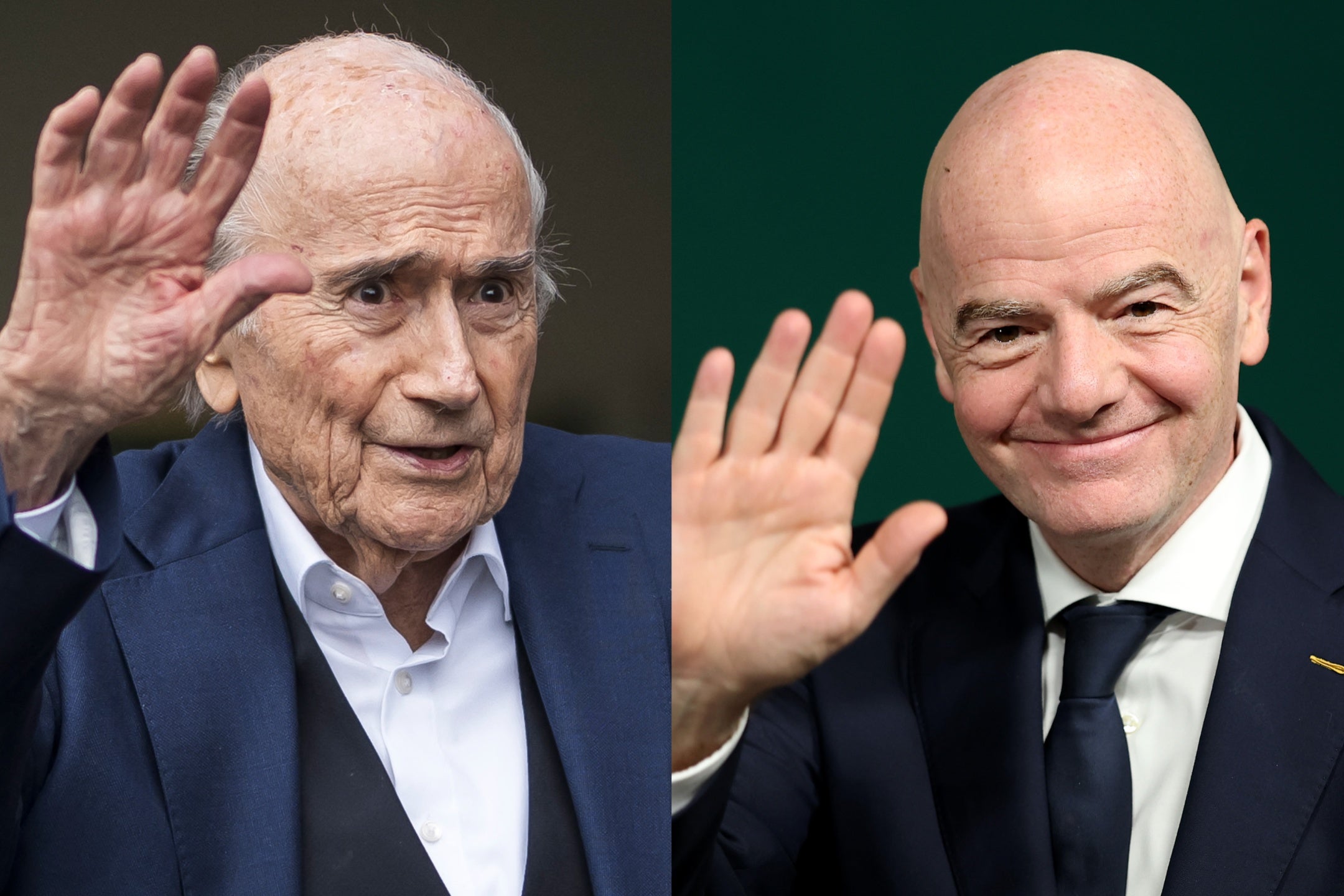 <p>Sepp Blatter cree que Gianni Infantino debería ser expulsado</p>