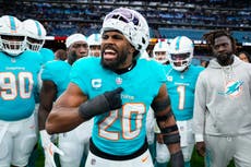 Linebacker Jordyn Brooks acuerda extensión de 3 años con Dolphins, dice fuente de AP