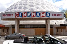 El icónico Cinerama Dome de Hollywood reabrirá tras su cierre durante la pandemia de COVID-19
