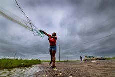La tormenta tropical Bertha avanza hacia Texas tras tocas tierra en Luisiana