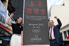 Reloj de cuenta regresiva olímpico plantea dudas sobre plazos de sedes para Brisbane 2032