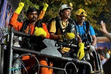 Asciende a 25 cifra de muertos por desastre de túnel en India