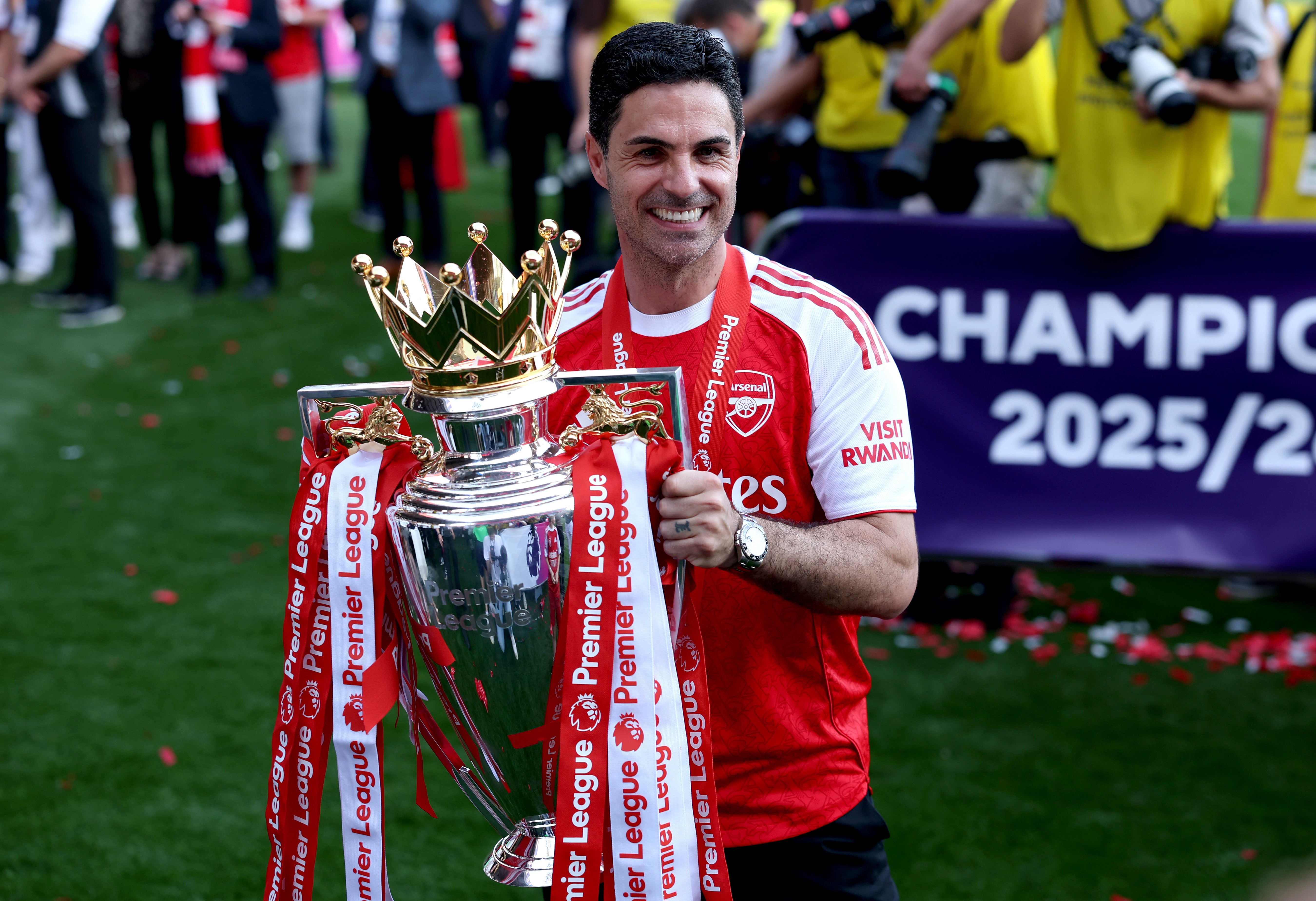 Mikel Arteta fue nominado tras llevar al Arsenal a conquistar el título de la Premier League