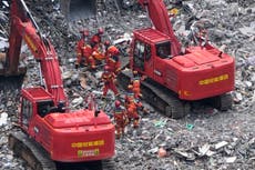 Sube a 11 cifra de muertos por deslizamiento en suroeste de China; 50 personas desaparecidas