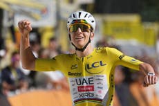 Pogacar lanza brillante ataque en el Alpe d'Huez, gana la etapa 19 del Tour y amplía su ventaja