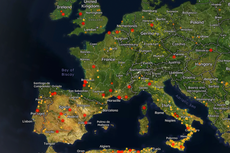 Europa, en alerta por riesgo extremo de incendios