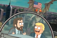 La Casa Blanca publica caricatura al estilo ‘Rick y Morty’