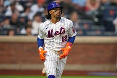 Francisco Lindor pega 2 jonrones e impulsa 6 en paliza 14-3 de Mets a Bravos