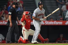 Astros aprovechan colapso de Angelinos y anotan 4 en la 9na para ganar 6-4
