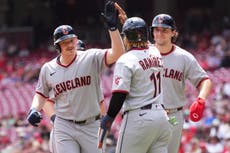 Manzardo conecta su primer grand slam y Guardianes remontan para vencer 6-5 a Rojos